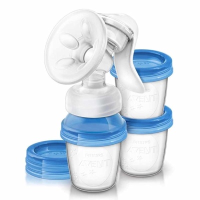 Ручной молокоотсос с контейнерами для хранения молока SCF330/13 Philips Avent 86540